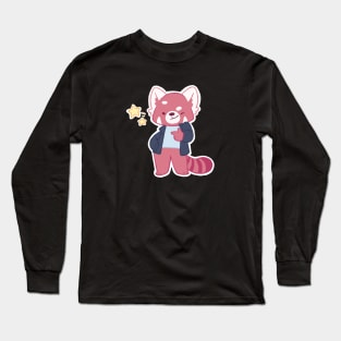 Cool Red Panda Long Sleeve T-Shirt